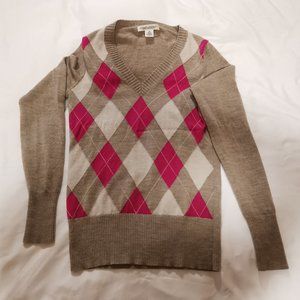 Banana Republic 100% merino wool V-neck sweater